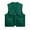 Green, variant on Men's Utility Fishing Vest Lightweight Outdoor Zip up Travel Work Cargo Vest Jacket with Multi Pockets