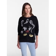 Disney Mickey Mouse Women's Halloween Sweatshirt, Sizes XXS-XXL