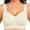 Beige, variant on Teyfeniy Womens Jelly Bras Wireless Seamless Full Coverage Breathable Elastic Strap Solid Color Push Up Stretchy Comfy Bralettes Support Minimizer Bras