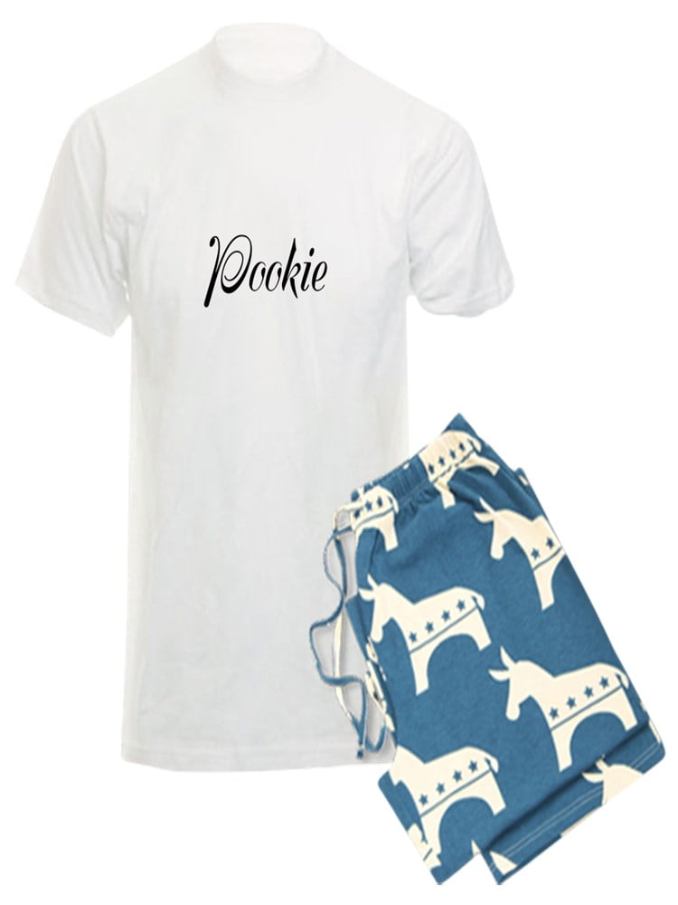CafePress Pookie Funny Couples Nickname Pajamas Men's Pajama Men's
