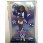 Dallas Cowboys Cheerleader African American Collectable Barbie Fashion Doll