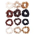 thumbnail image 1 of 12 piezas de coleteros elásticos para el pelo, lazos finos para el pelo, coleteros para mujeres y niñas, accesorios decorativos para el pelo, 1 of 6