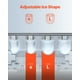 thumbnail image 3 of VEVOR Máquina para hacer hielo de encimera, 9 cubitos listos en 6 minutos, 33 libras en 24 horas, máquina para hacer hielo portátil autolimpiante con pala y canasta para hielo, máquina para hacer, 3 of 9