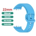 thumbnail image 4 of Ndcxsfigh Correa Reloj Repuesto Con Correa Silicona para Galaxy Fit 3 2024 (azul), 4 of 9