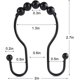 thumbnail image 3 of Ganchos para cortina de ducha, 12 anillos para cortina de ducha, rodillo de acero inoxidable, resistente al óxido, ganchos de ducha dobles anticaídas deslizantes para cortinas de baño, cortinas de duc Namotu DLM552, 3 of 7
