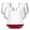 14oz-clear-40pack, variant on 14oz-red-40pack Plastic Ribbed Wine Glasses, Disposable Recyclable Cocktail Cups