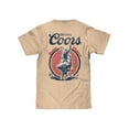 thumbnail image 3 of Tee Luv Men's Original Coors Rodeo Legend Cowboy Front and Back Beer Logo Shirt (S), 3 of 6