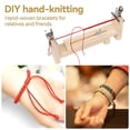 thumbnail image 3 of Plantilla de pulsera de madera, plantilla de paracord ajustable, plantilla para hacer pulseras, pulseras tejidas a mano para pulseras, collares, adornos para el auto, 3 of 5