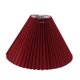thumbnail image 4 of Pantalla de lámpara plisada redonda, accesorio de iluminación, mesa, tela decorativa, reemplazo de pantalla de lámpara para sala de estar, cafetería, Rojo Gloria pantalla plisada, 4 of 9