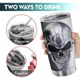 thumbnail image 4 of Vaso de viaje Oasisdream de acero inoxidable con tapa, 600 ml, 4 of 6