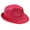 Hot Pink, variant on Kids Magic Performance Jazz Fedora Hat – Solid Color Sequin Decor Fashion Top Hat for Boys Girls, Trendy Stuff Fashion Accessories for Stage Show & Birthday Party Dress Up