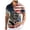 Khaki, variant on 4th Of July Shirts Men USA Independence 250th Anniversary 1776 2026 Patriotic Eagle T-Shirt(Light Blue,XL)