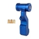 thumbnail image 3 of Perillas de cambio de marchas, repuestos de aluminio, accesorios duraderos para coche 160 mm azul, 3 of 8