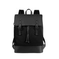 thumbnail image 3 of Mochila para hombre, resistente al agua, de tela Oxford, informal, para portátil de 14 pulgadas Negro, 3 of 9