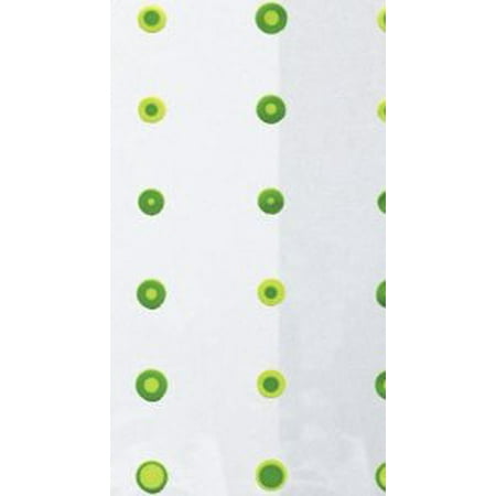 Green Circles Cello Bags - Food & Party Favor Treat Bags (Best Way To Treat Dark Circles)