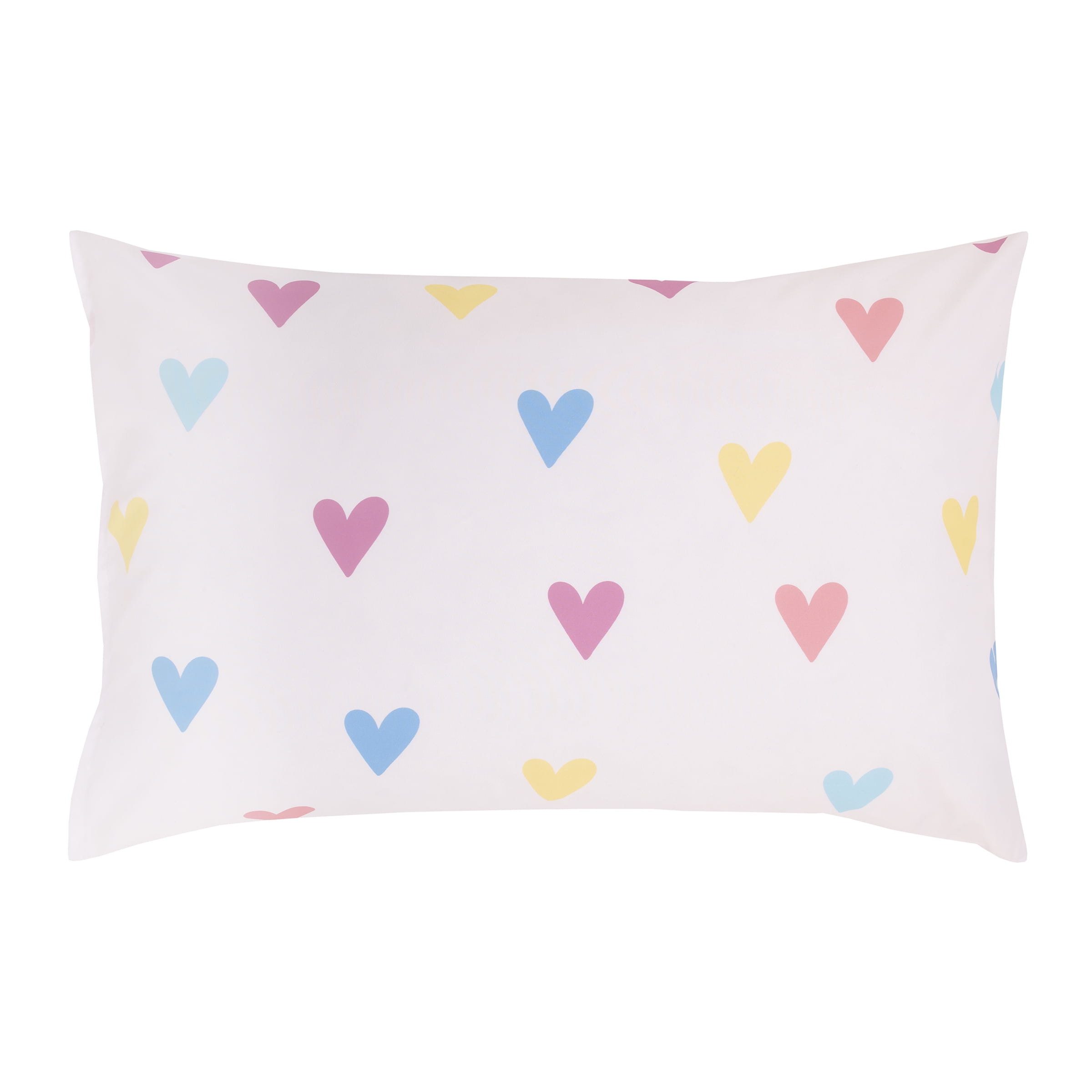Parent's Choice Unicorn Party 3-Pc Toddler Bed Set, Pink, Comforter, Sheet, Pillowcase