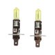 thumbnail image 1 of Lámpara antiniebla H1, foco potente resistente al agua, bombilla halógena de cristal de cuarzo amarillo de 55w, Compatible con coche, 2 uds., 1 of 5