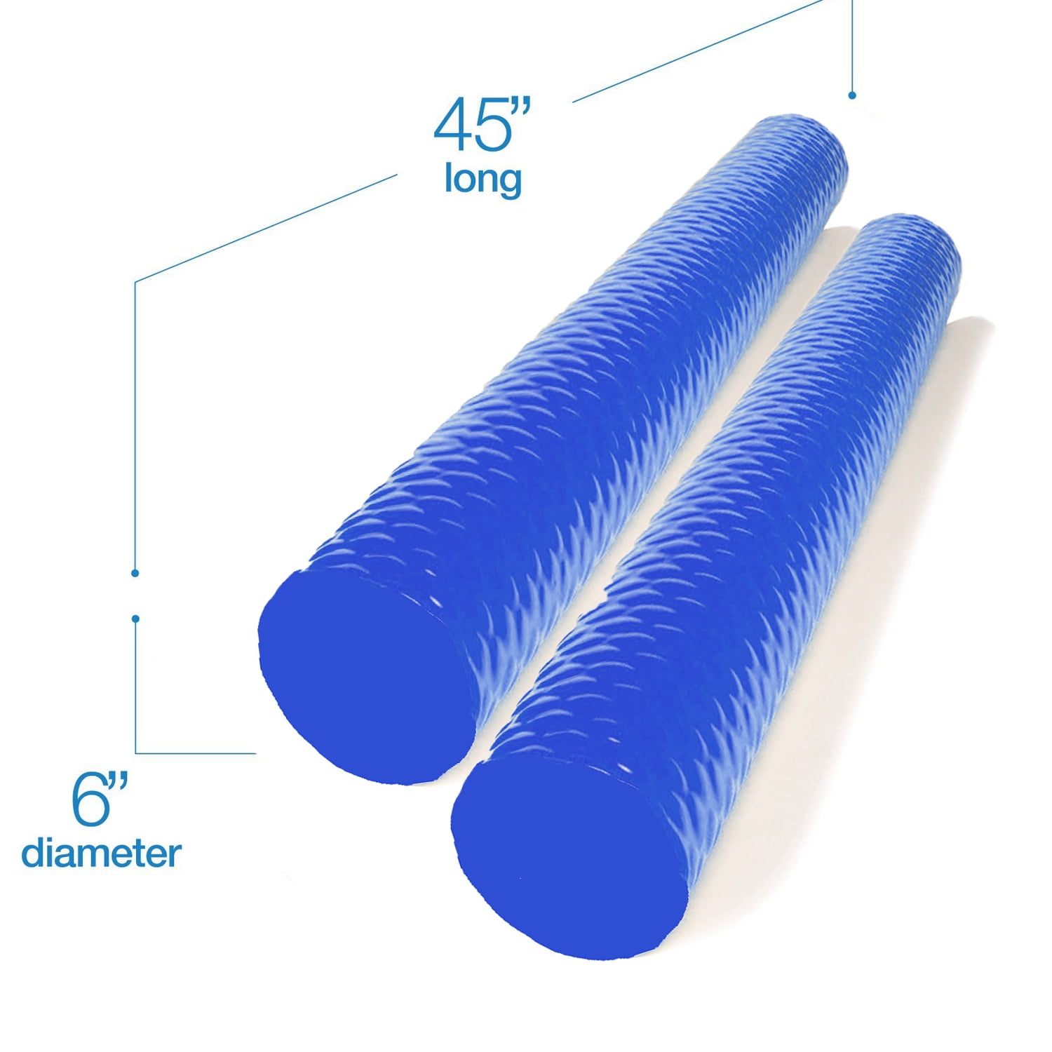 VOS Wavy Floats Foam Pool Noodle Big Round Premium Outdoor Water Float ...