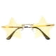 thumbnail image 4 of Gafas de sol de estrella Gafas de sol sin borde Gafas de sol de fiesta de playa anteojos sin timbre, 4 of 6