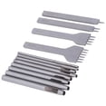 thumbnail image 4 of Leather Stitching Punch, Circular Punch Manual Pressure High Speed Steel Leather Tool Set Leather Hole Punch Strong Durable  For Sewing Holes, 4 of 8