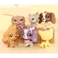 thumbnail image 4 of 6 pcs Little Cat Dog Figurines Toys,Cocker Spaniel #716 #156 #672 Shorthair Cat #1962 #468 Dachshund #932, 4 of 5