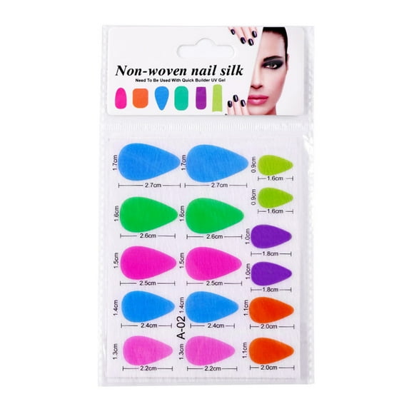 Puntas de extensión de Seda no tejida Sunnimix 2 hojas