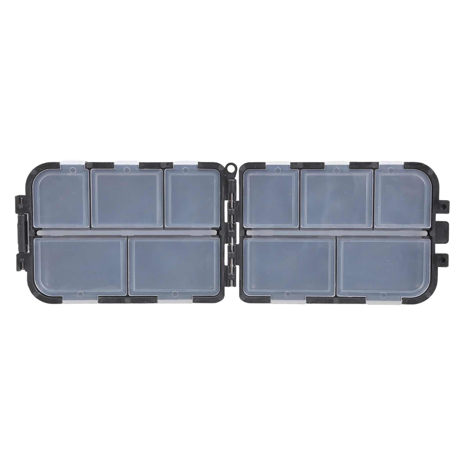 10 Grids Fishing Tackle Boxes Waterproof Seal Fishing Tackle Storage Box Baits Storage Case with Compartments Structure