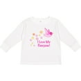 thumbnail image 3 of Inktastic I Love My Pawpaw Girls Long Sleeve Toddler T-Shirt, 3 of 5