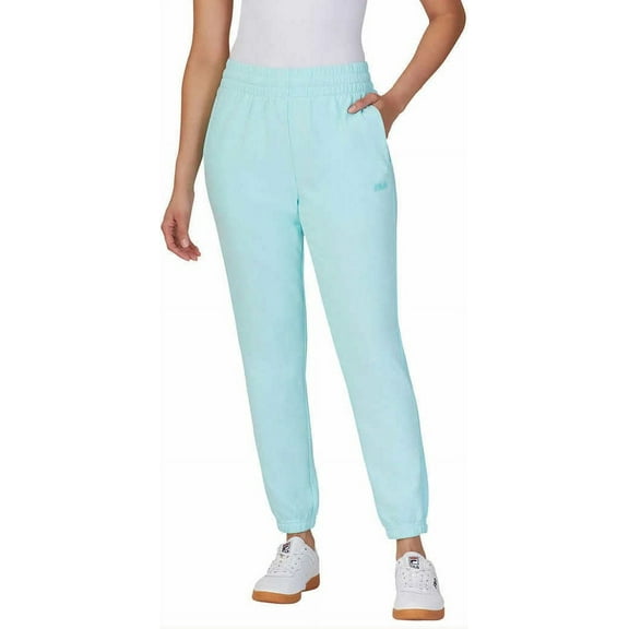 Fila Womens French Terry Jogger (US, Alpha, XX-Large, Regular, Regular, Blue Tint)