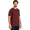 thumbnail image 4 of District Made Mens Perfect Weight Crew Tee-3XL (Sangria), 4 of 6