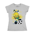 thumbnail image 1 of Playera Fan Army Looney Tunes Talla 6 Piolín Mundial Brasil Manga Corta Gris, 1 of 4