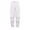 White, variant on QUYUON Linen Pants for Women Fashion Cropped Pants Sports Casual Pants, Solid Color Loose Fitting Pants Women Sweatpants Long Pant Leg Length Joggers Pant Style N-2636 Black S