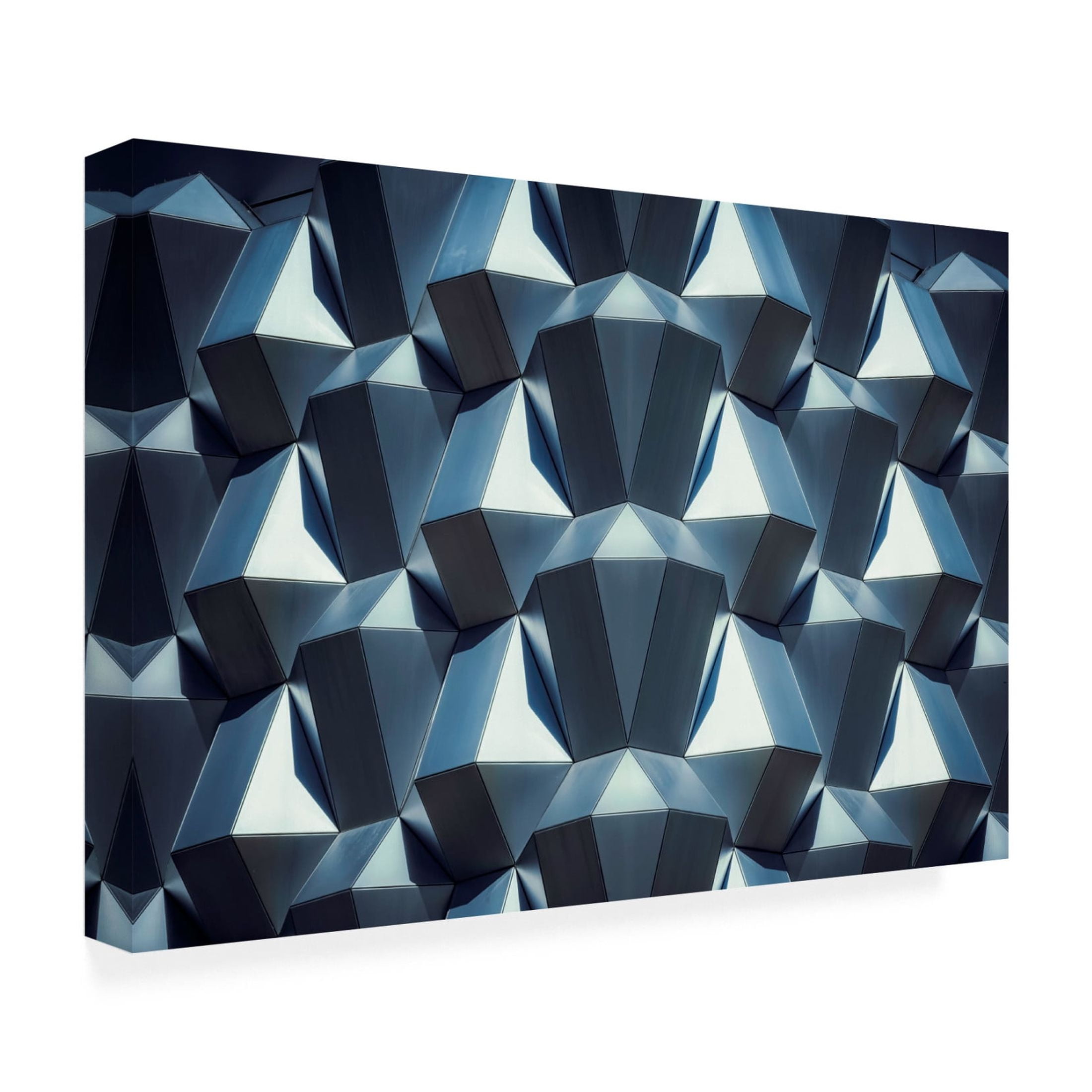Canvas Wall Art - Mike Kreiten 'Outlined' Wall Art for Living Room, Bedroom, or Office D?cor by Trademark Fine Art - 47 x 30 Inches