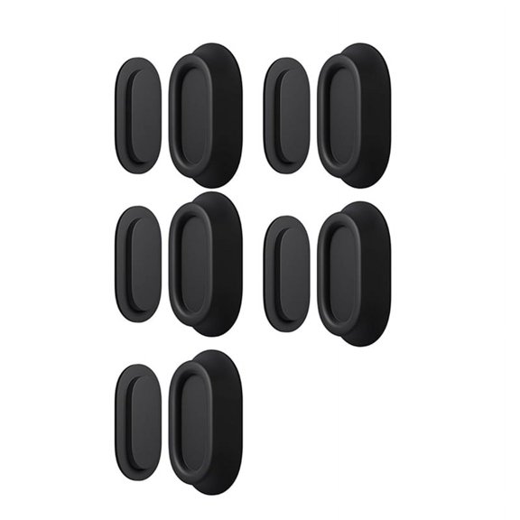 TOP! 5 Pack Magnetic Remote Control Holder Wall Mount, Silicone Organizer Adhesive TV Charger