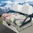 thumbnail image 2 of HUIACONG Christmas Candy Print Golf Cart Covers Seat Easy to Install and Clean Universal Seat Covers for Golf Cart Comfortable Breathable Compatible with EZGO Yamaha Club Cars, 2 of 7