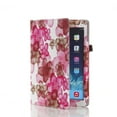 thumbnail image 2 of iPad Air 2 Case (Floral Pink) - Slim Fit Synthetic Leather Folio Case Stand Smart Cover Auto Sleep & Wake Feature and Stylus Holder for Apple iPad Air 2 (iPad 6) & iPad Air (iPad 5), 2 of 7