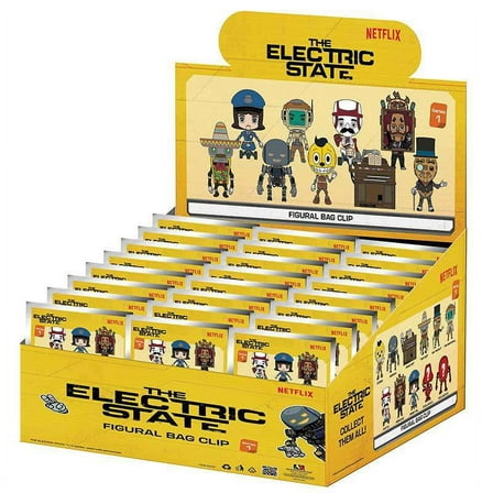 3D Figural Foam Bag Clip Electric State Series 1 Mystery Box (24 Packs)