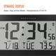 thumbnail image 4 of Reloj de pared MARATHON Atomic con retroiluminación automática de 25 cm, 4 of 8
