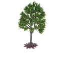 thumbnail image 4 of justharion 4 Pcs Modèle d'Arbre Diorama Architecture Paysage Table de Sable DIY Vert, 4 of 8