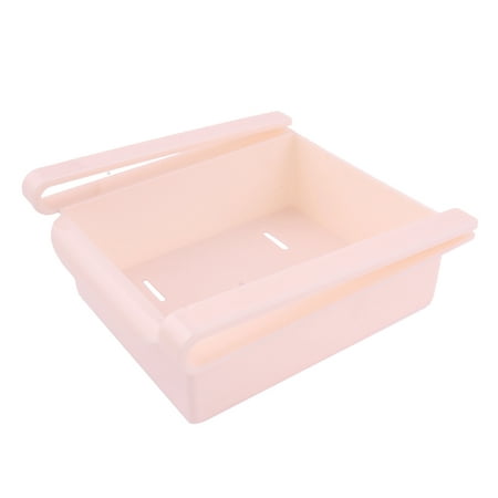 Unique Bargains Refrigerator Freezer Plastic Drawer Type Case Box Bin