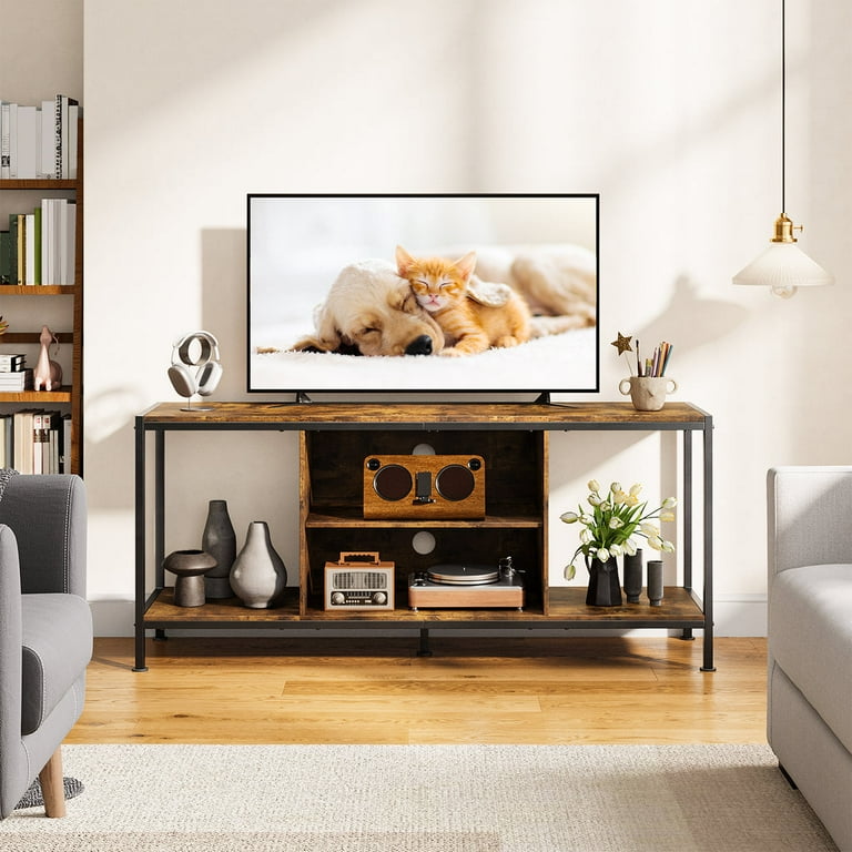 ACME Furniture GRANDVIEW TV SHELF TVボード Aiho Ironwood TV Stand for 65