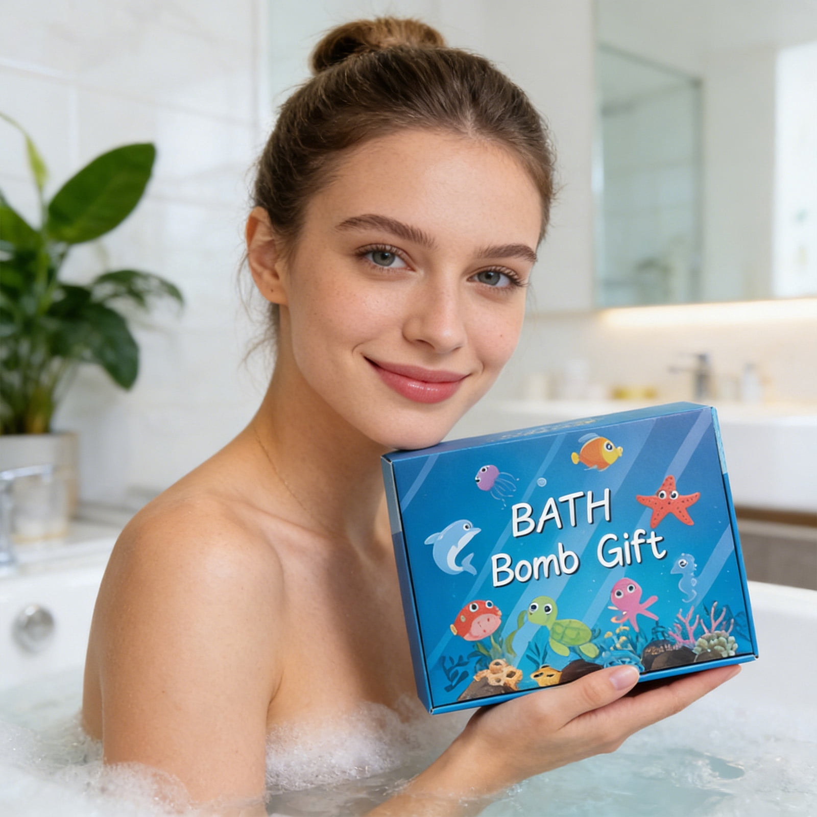 Bath Bombs for All Age with Surprise Inside, 12 Pack Bath Bombs Gift Set, Easter Basket Stuffers Easter Gifts for Bubble Fizzy for Girls Boys with Ocean and Jungle Animal Tools Inside