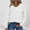 White, variant on Black**Friday on Sale ChaoHeng Off The Shoulder Sweater Women's Solid Color V-Neck Pullover Sweater,Fashion Loose Top for Fall Winter