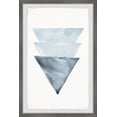 thumbnail image 2 of Parvez Taj Triangles Overlap Framed Wall Art, 24" x 36", 2 of 6