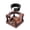 Square Natural Wood, variant on Yajisi Espresso Tamping Station with 2 Distribution Tool Holders 51-58mm Universal Portafilter Stand Natural Wood Anti-Slip Base Coffee Organizer Box for Home Barista Countertop (Square, 4.3 inches)