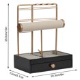thumbnail image 2 of Multi-Functional Jewelry Stand, Necklace, Bracelet, Earring, and Chain Organizer Holder for Home (Black), 2 of 7
