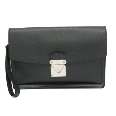 Pre-Owned Louis Vuitton Taiga Veraiya M32592 Men's Clutch Bag Ardoise (Good)