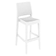 thumbnail image 1 of Compamia Jamaica Tabouret de Bar de Patio en Résine Aspect Osier de 30 Pouces Blanc, 1 of 9