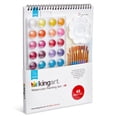 thumbnail image 2 of KINGART&reg; Studio Watercolor Painting Art Set - Paint, Brushes, Paper & Palette, 2 of 4