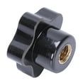 thumbnail image 6 of New Arrivals 5Pcs M8 Female Thread 32mm Star Head Clamping Nuts Knob Grip Handle, 6 of 8